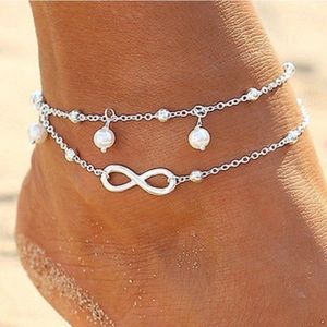 Infinity Leg Chain Bracelet